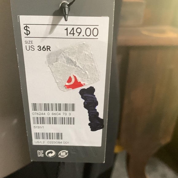 H&M Mens Black Sport Coat (Size: 36R) (NWT) - Picture 4 of 8